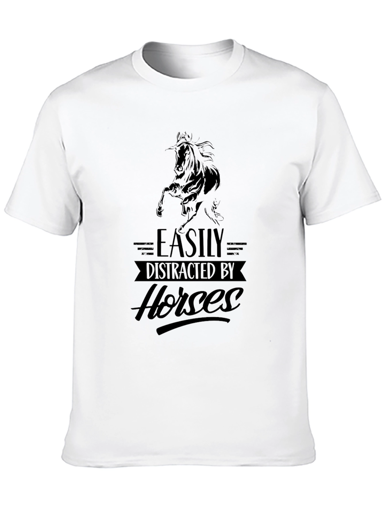 Easily Distracted By Horses T-Shirt