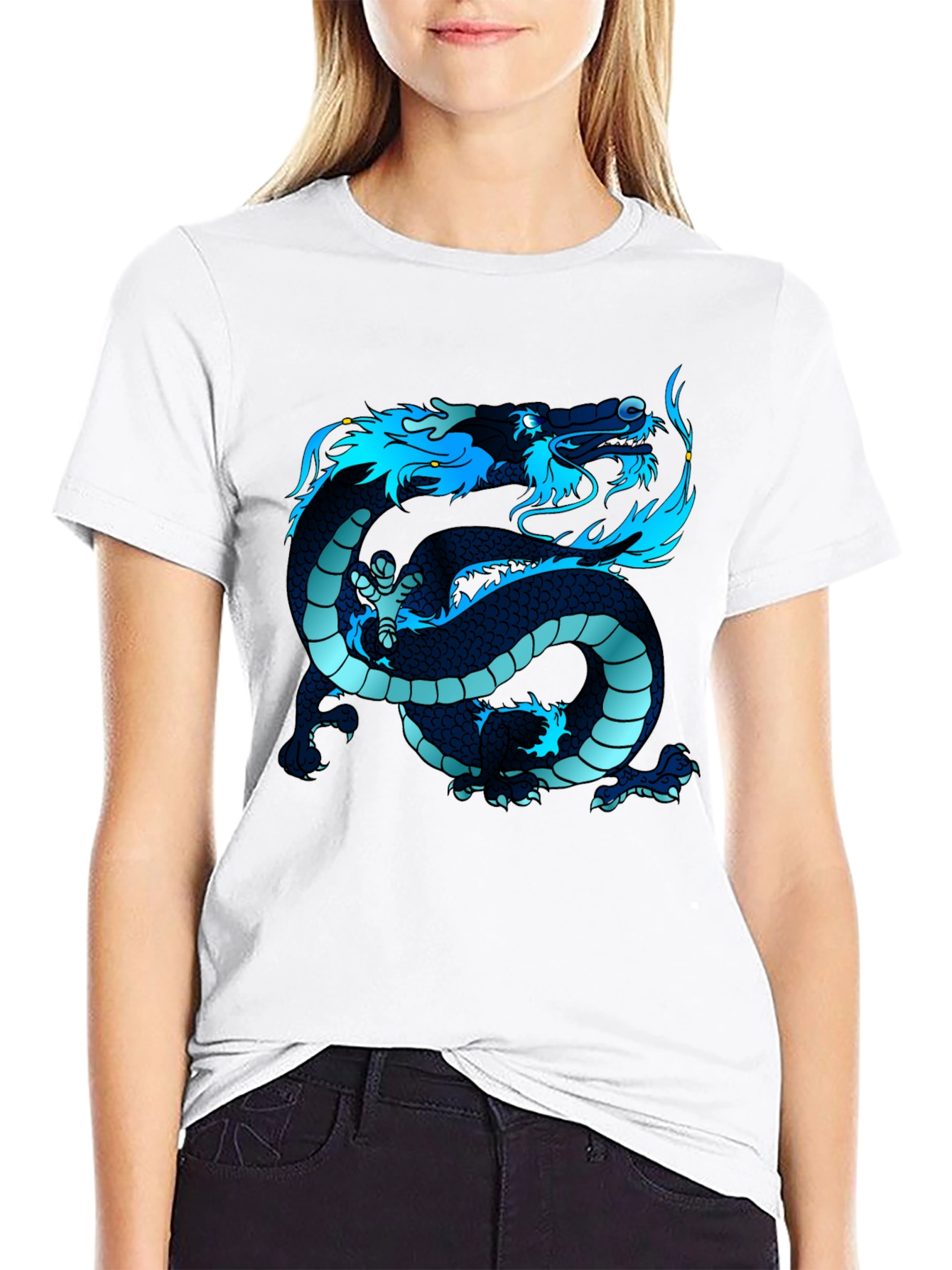 Dragon Graphic T-Shirt - Cool Creature Design