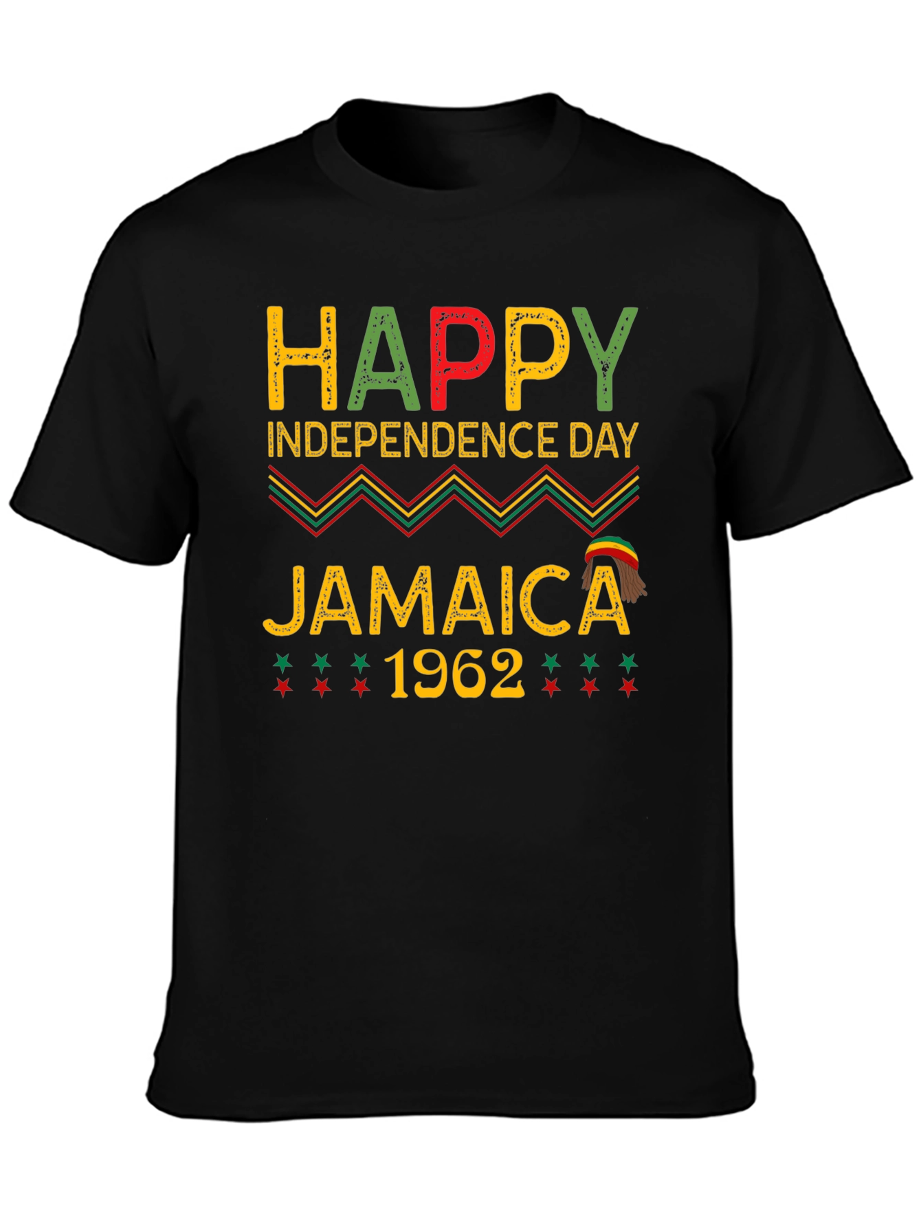 Jamaica Independence Day T-Shirt - Happy 1962 Tee