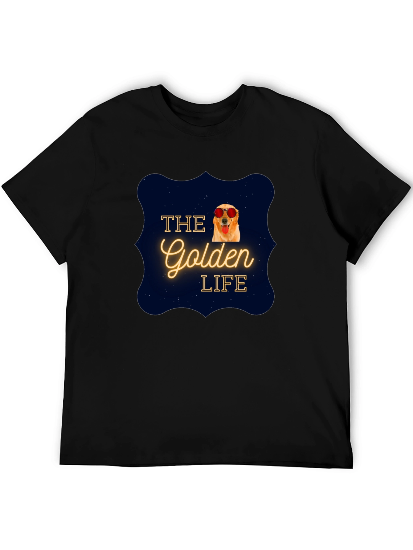 The Golden Life T-Shirt | Dog Lover Tee