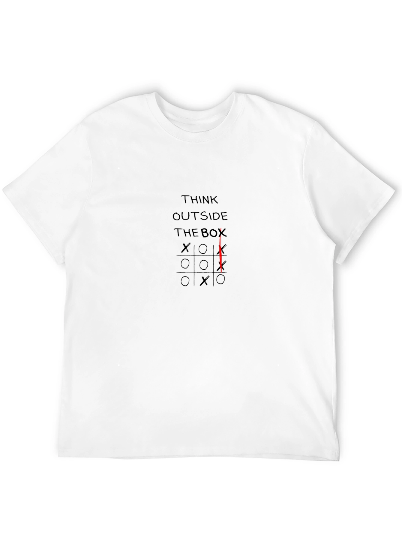 Think Outside the Box Graphic Tee