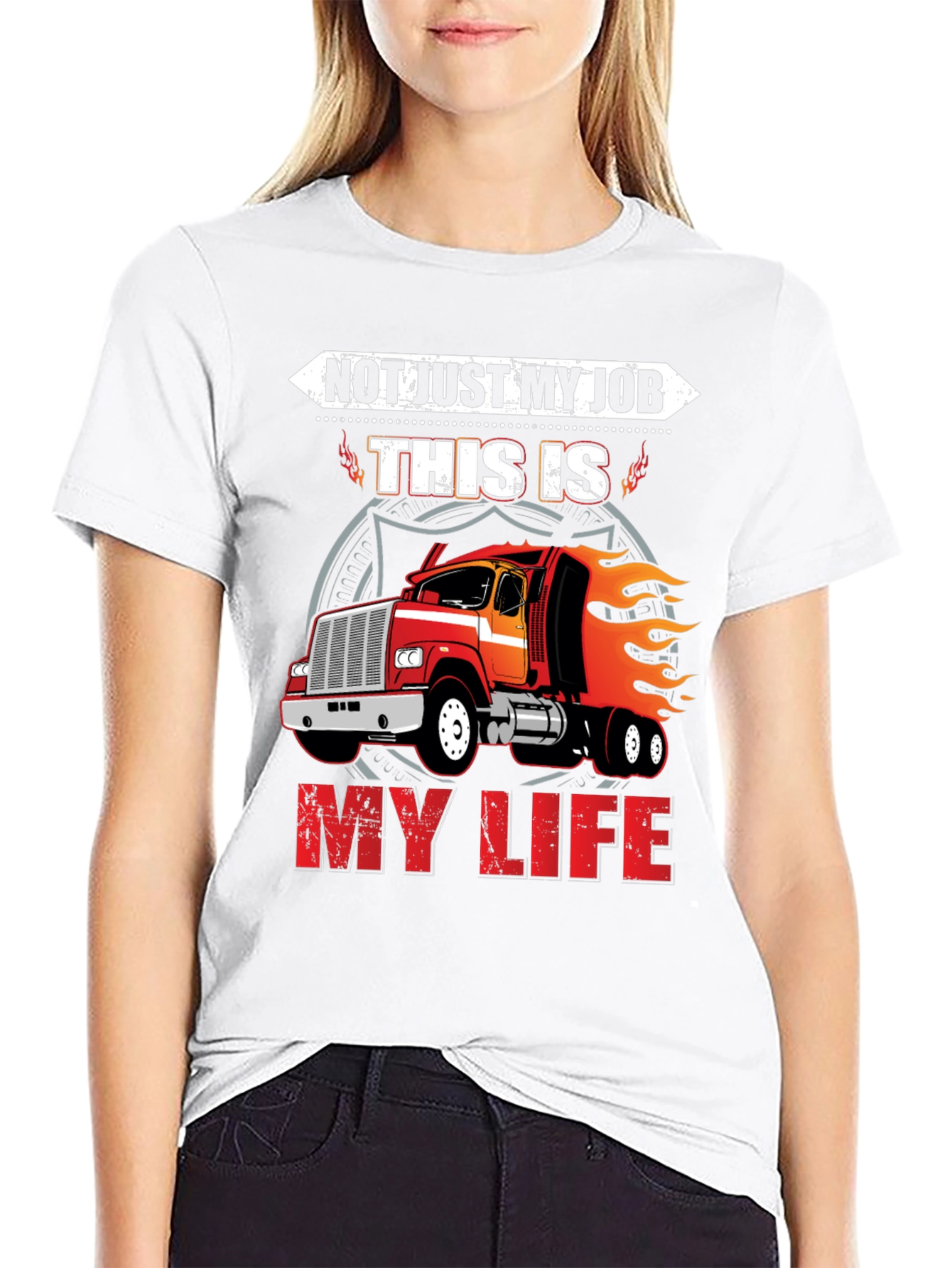 Trucker Life Graphic Tee