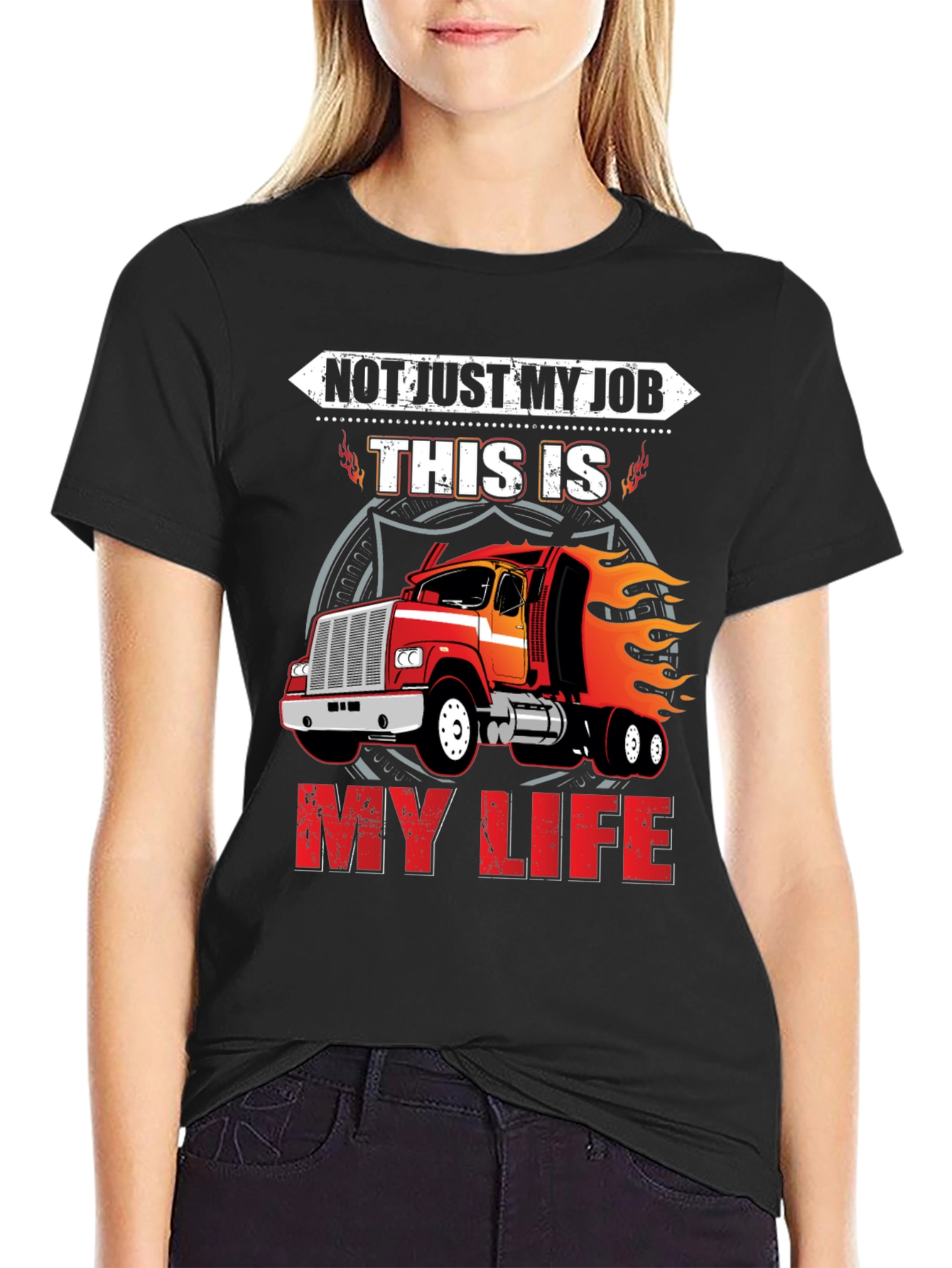 Trucker Life Graphic Tee