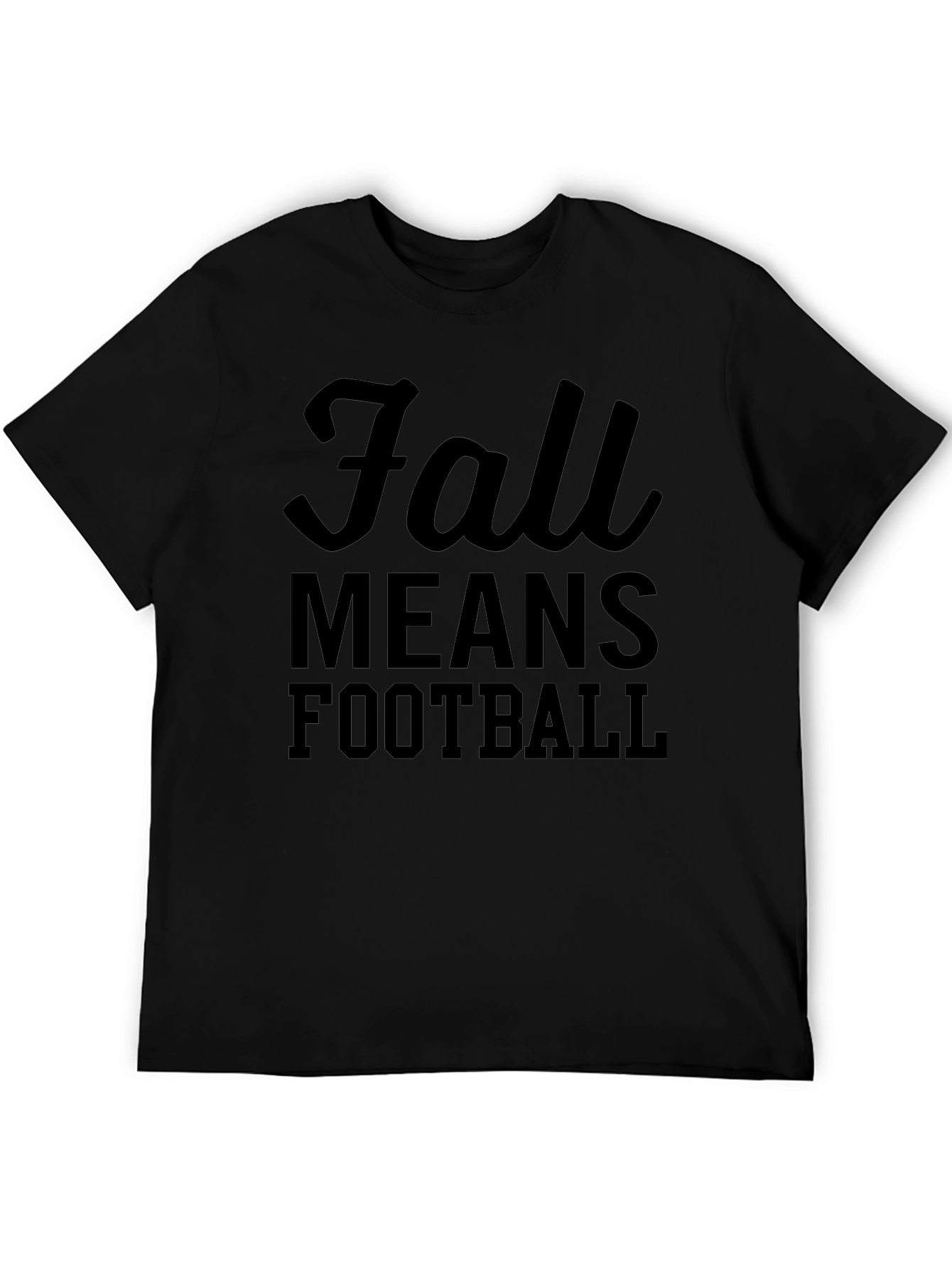 Fall Means Football Graphic Tee