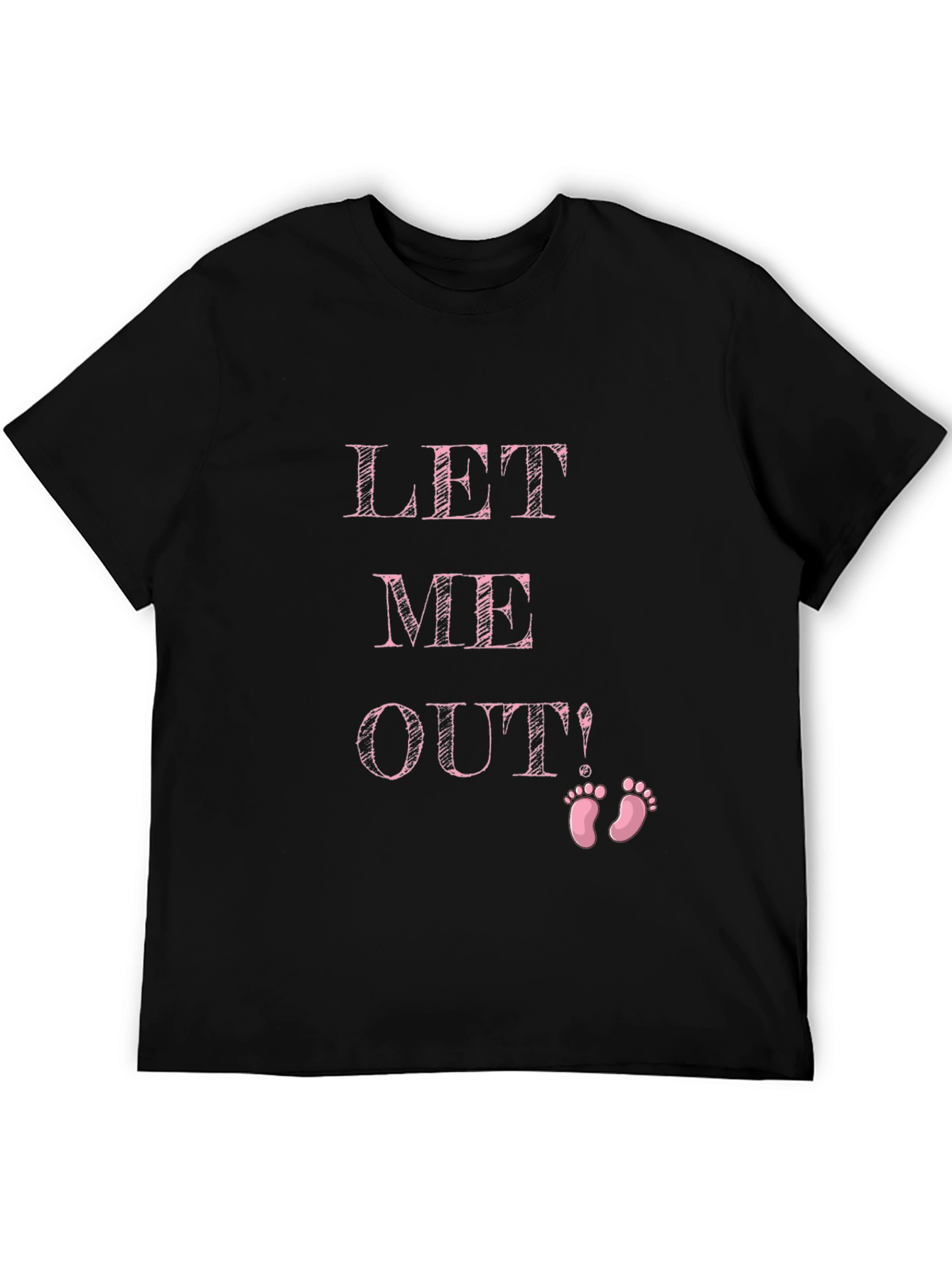 Funny Pregnancy Announcement Shirt - Let Me Out!