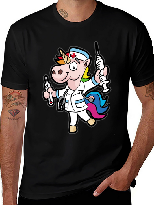 Nurse Unicorn T-Shirt - Funny Medical Apparel