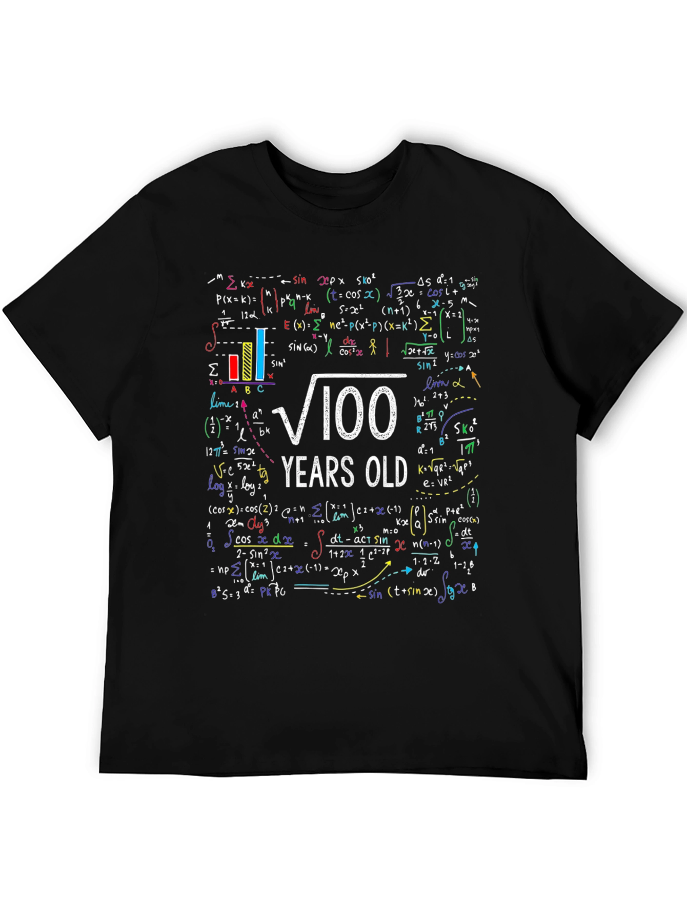Math Formula 100 Years Old T-Shirt