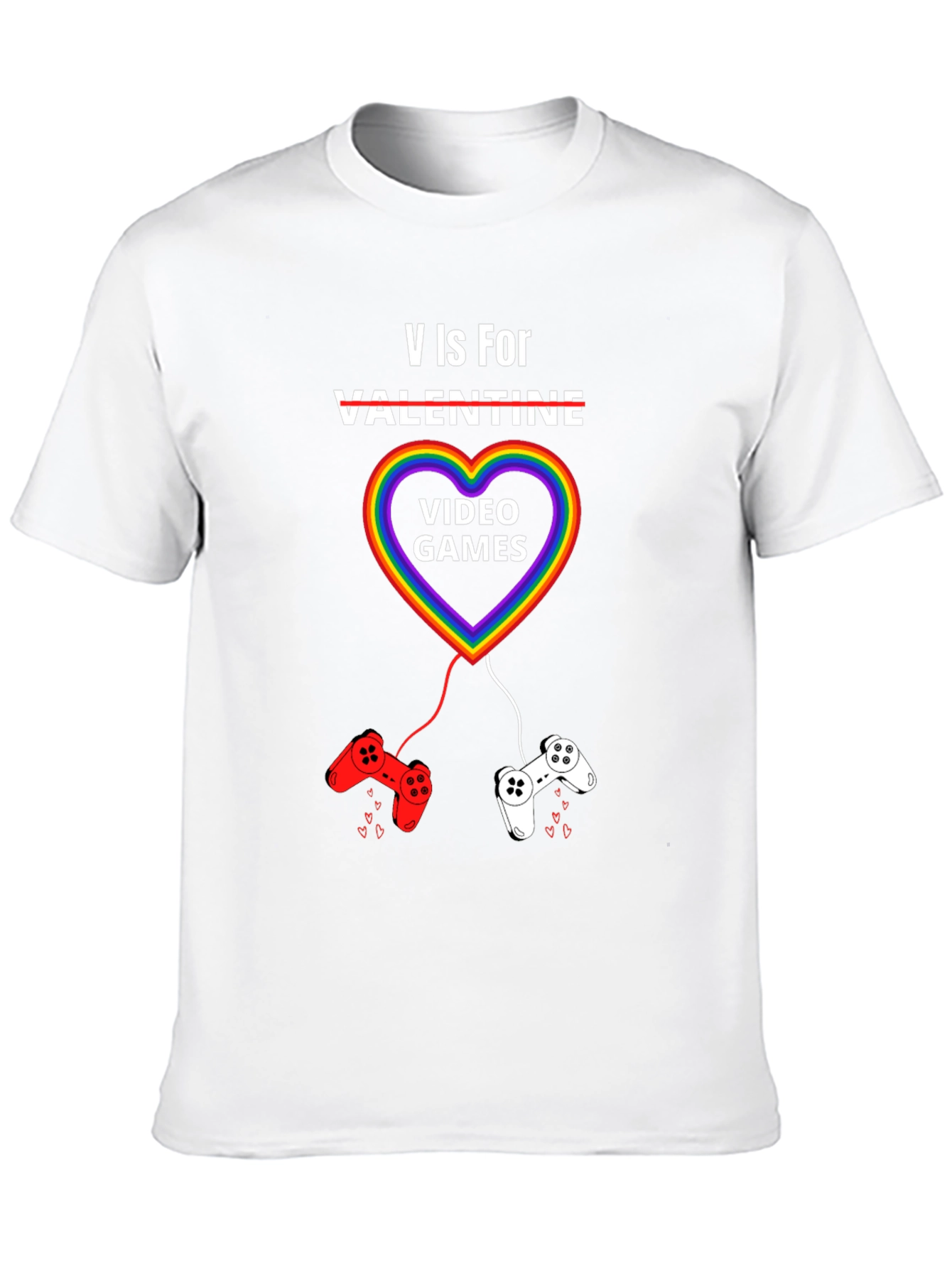 V is For Video Games T-Shirt