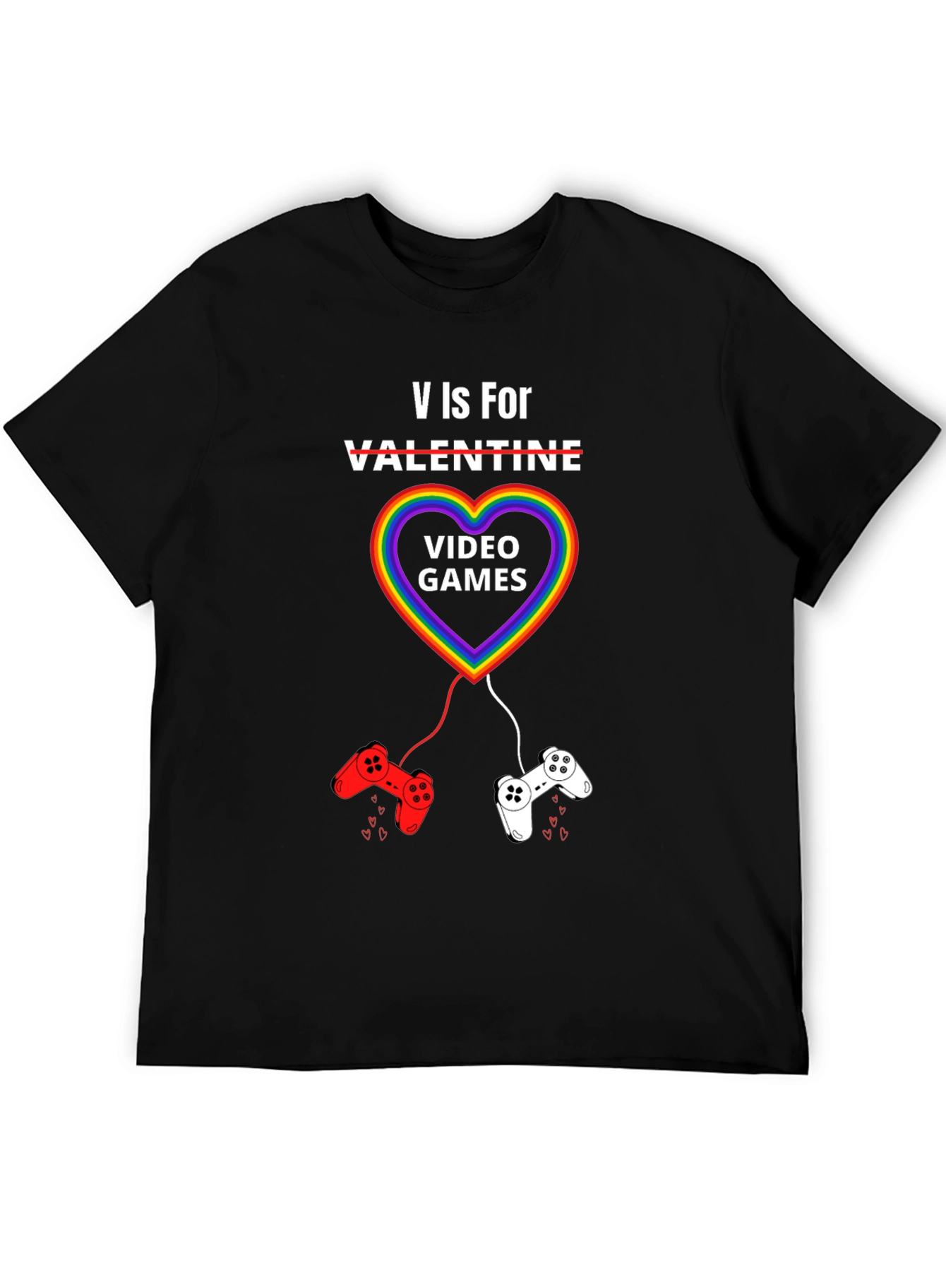 V is For Video Games T-Shirt