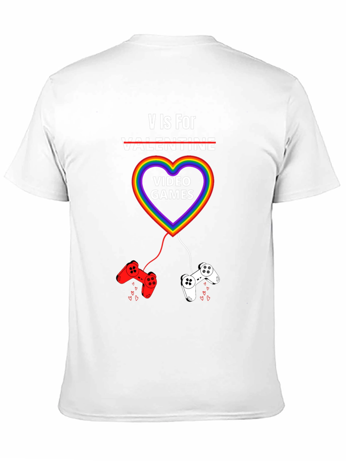 V is For Video Games T-Shirt