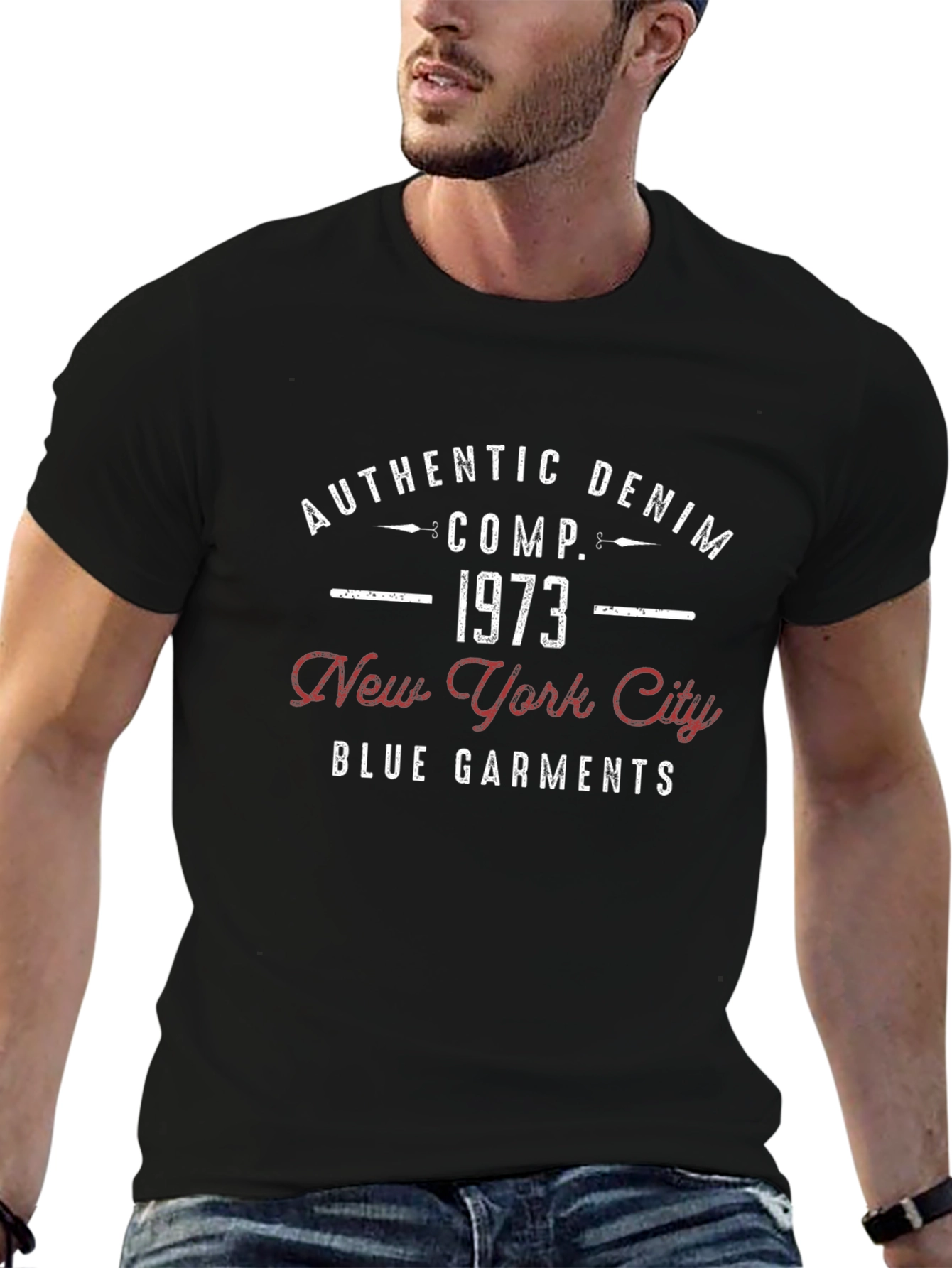 Authentic Denim 1973 Graphic Tee