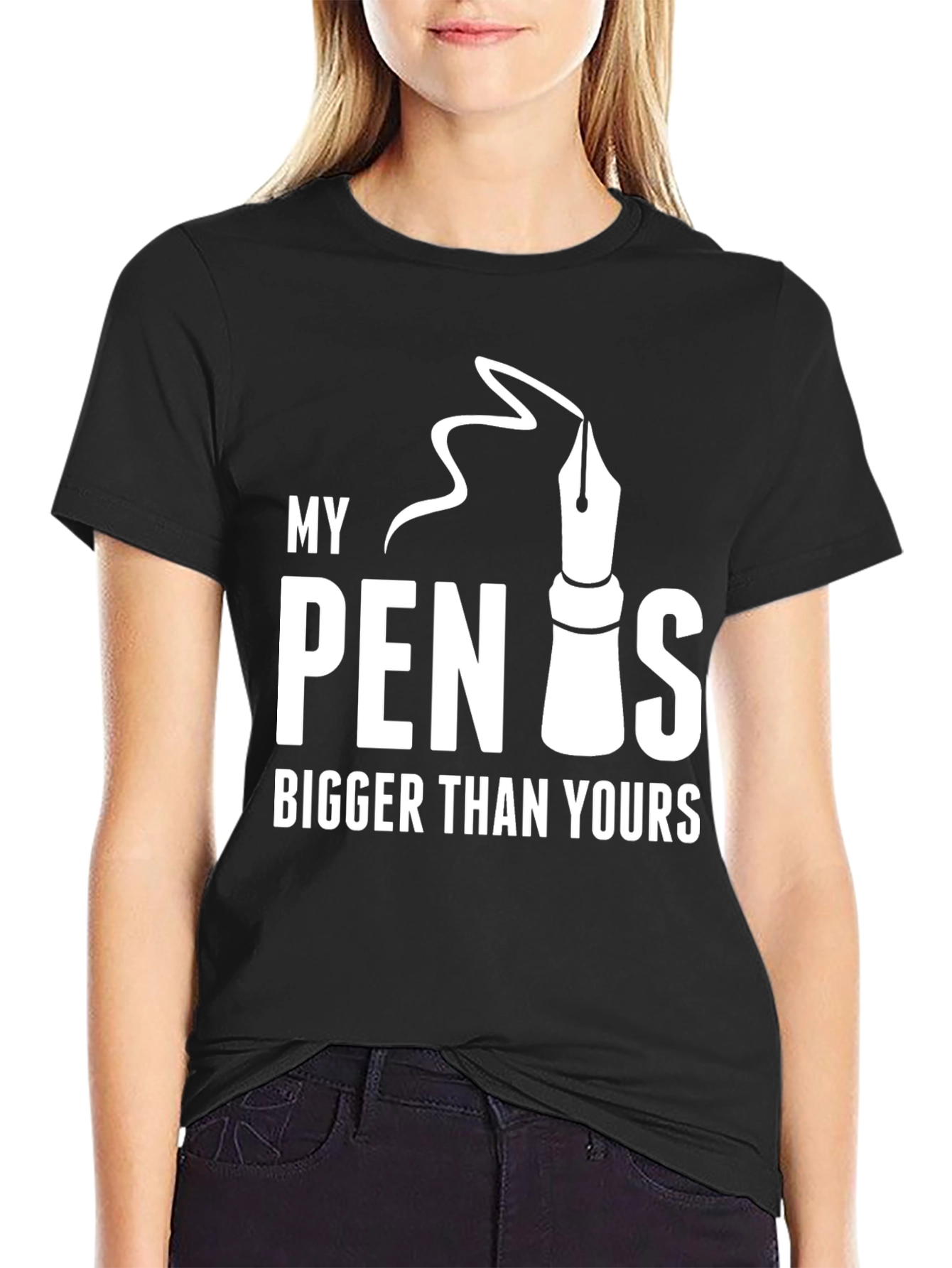 My Pen Is Bigger Than Yours - Graphic T-Shirt