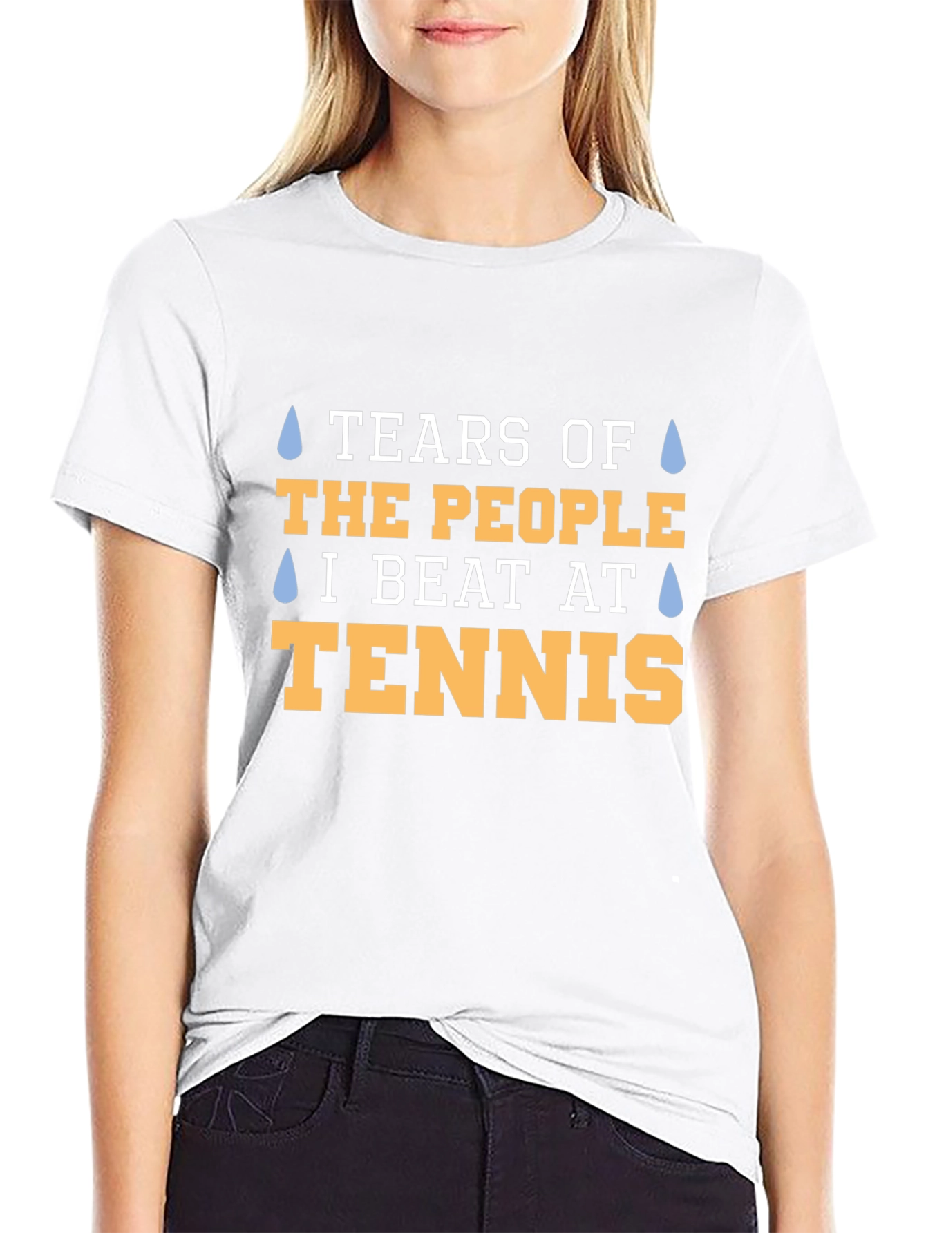 Tears of the People Tennis T-Shirt