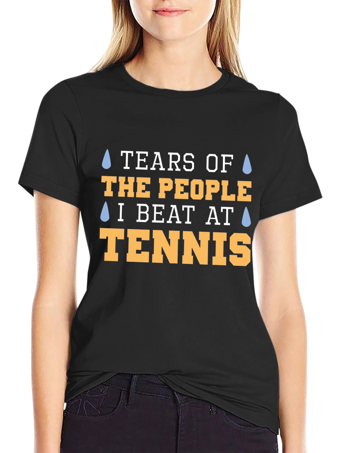 Tears of the People Tennis T-Shirt