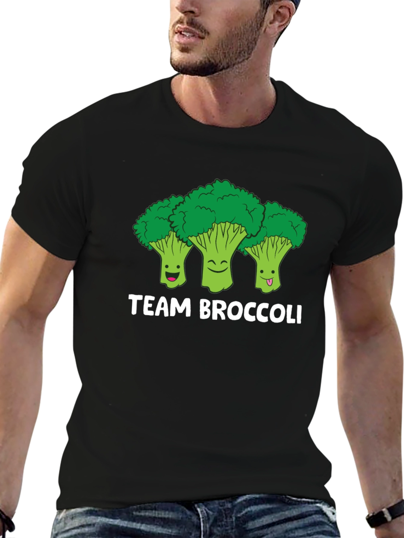 Team Broccoli Funny Graphic Tee