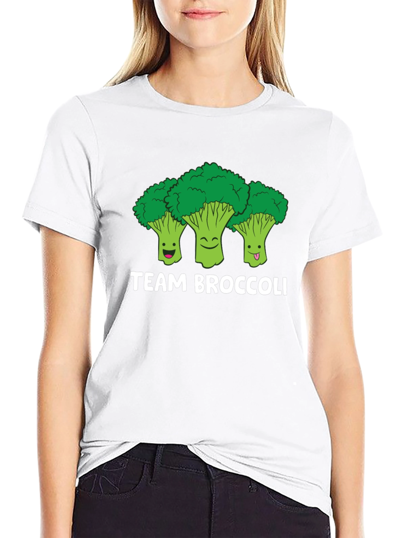 Team Broccoli Funny Graphic Tee
