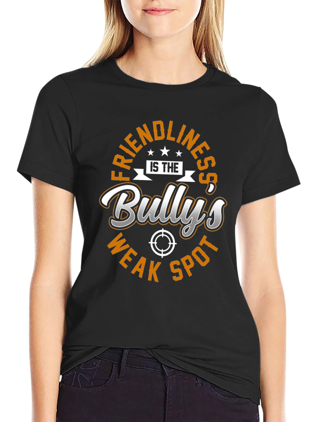 Friendliness Bullys Weak Spot Graphic Tee