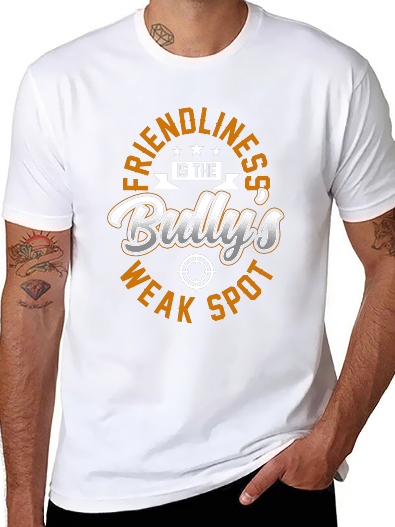 Friendliness Bullys Weak Spot Graphic Tee
