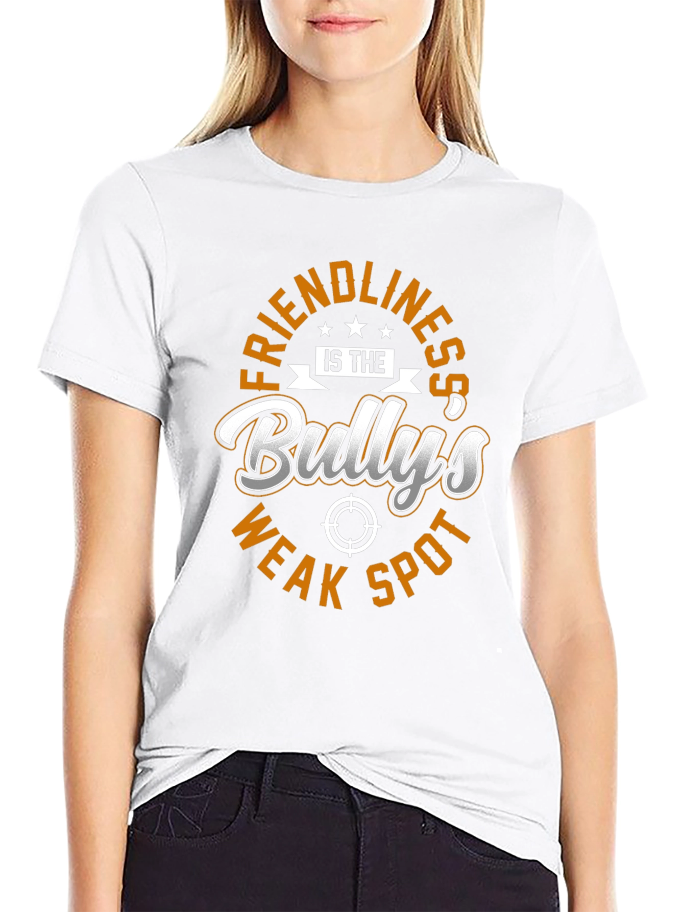 Friendliness Bullys Weak Spot Graphic Tee