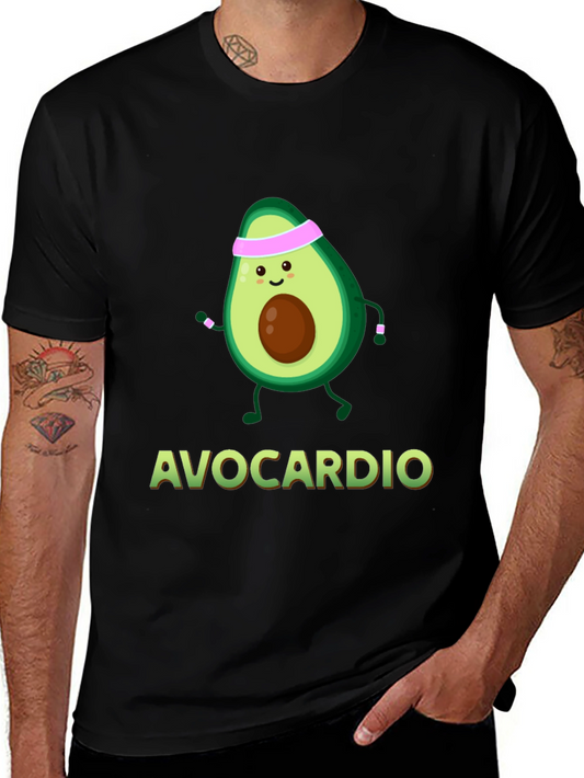 Avocardio Workout T-Shirt - Fun Fitness Tee