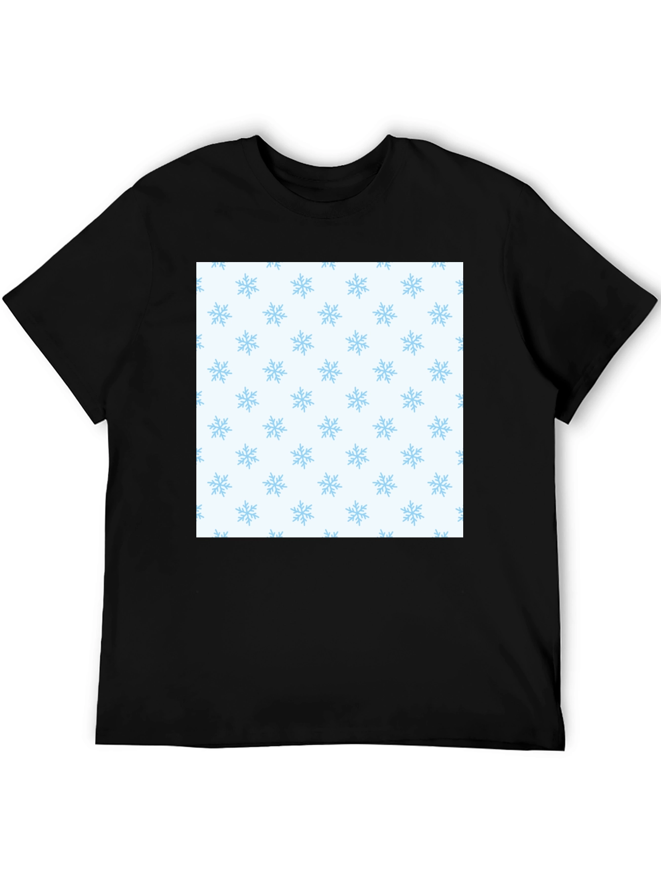 Snowflake Pattern Tee - Classic Fit