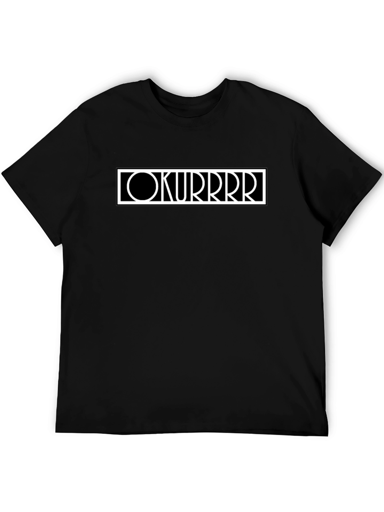 Okurrr Graphic Tee - Unisex Black T-Shirt