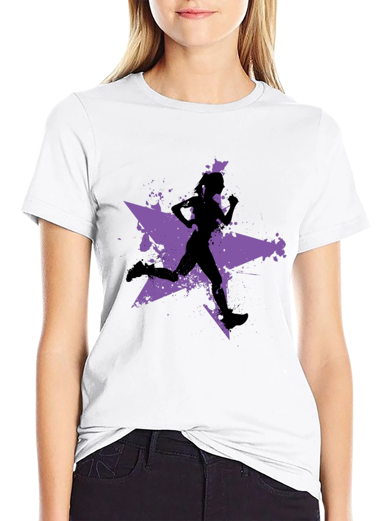 Runner Silhouette Star T-Shirt