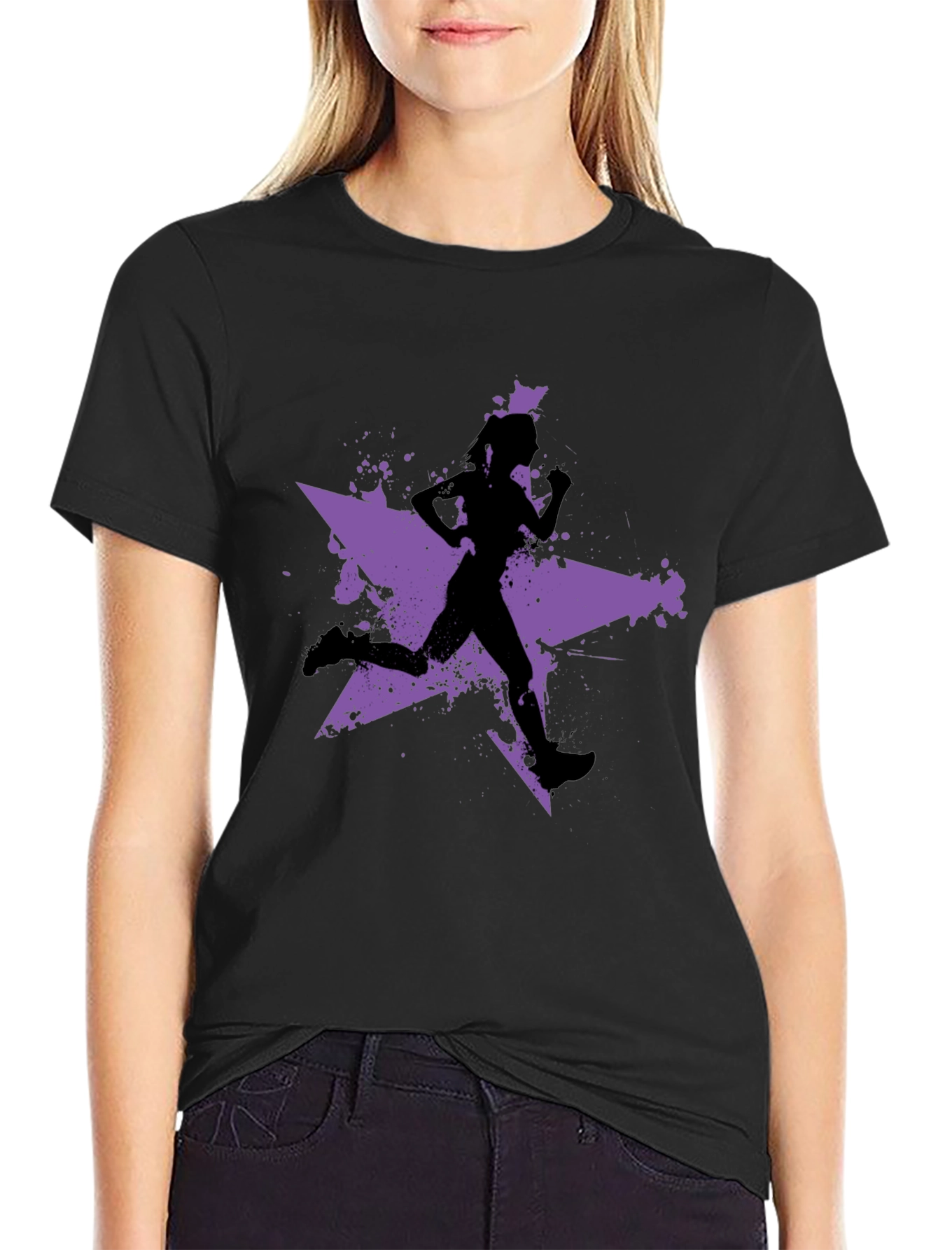 Runner Silhouette Star T-Shirt