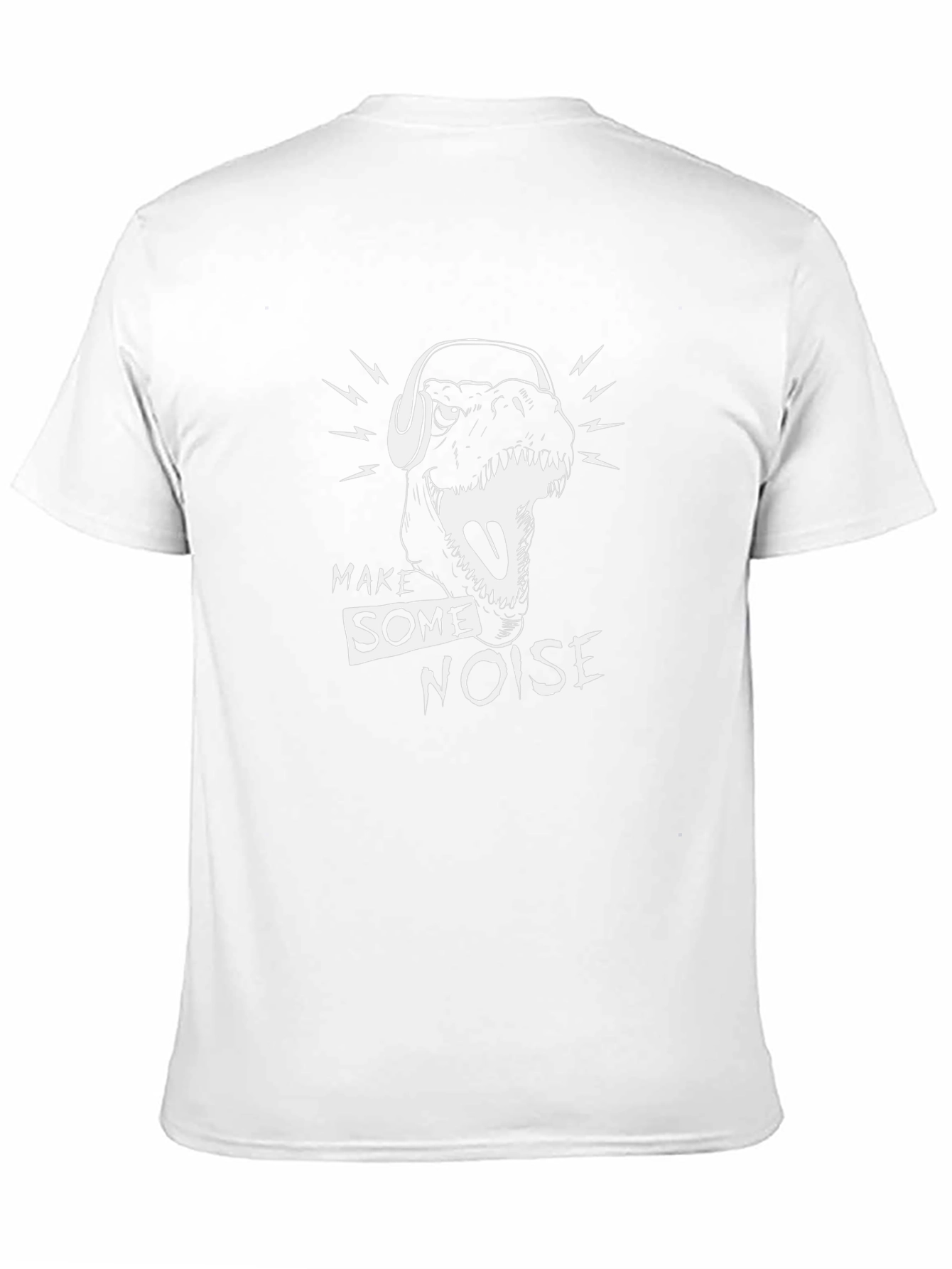 Dino DJ T-Shirt - Make Some Noise