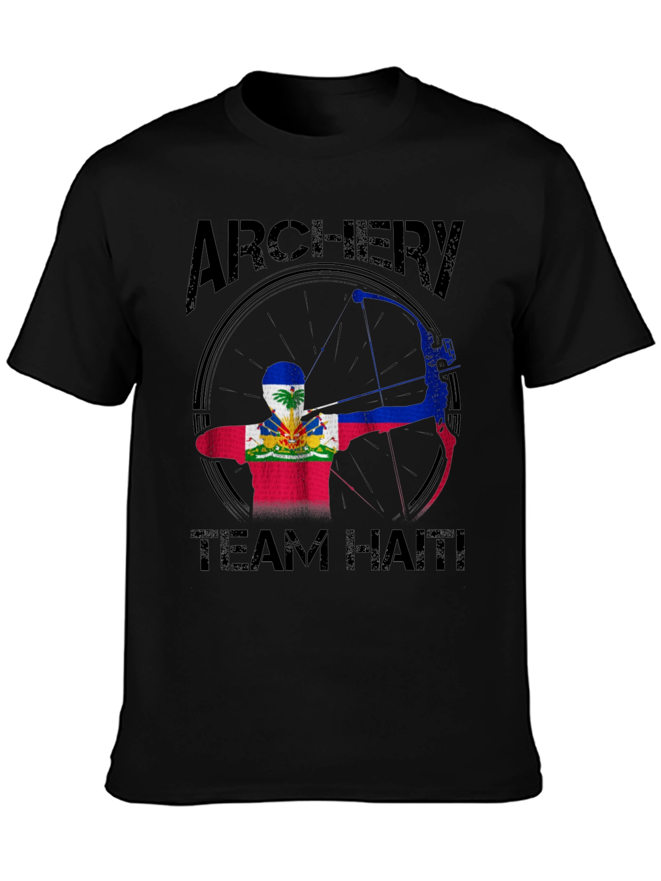 Archery Team Haiti T-Shirt Bow Archer