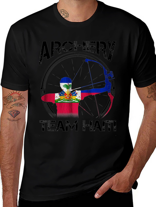 Archery Team Haiti T-Shirt Bow Archer