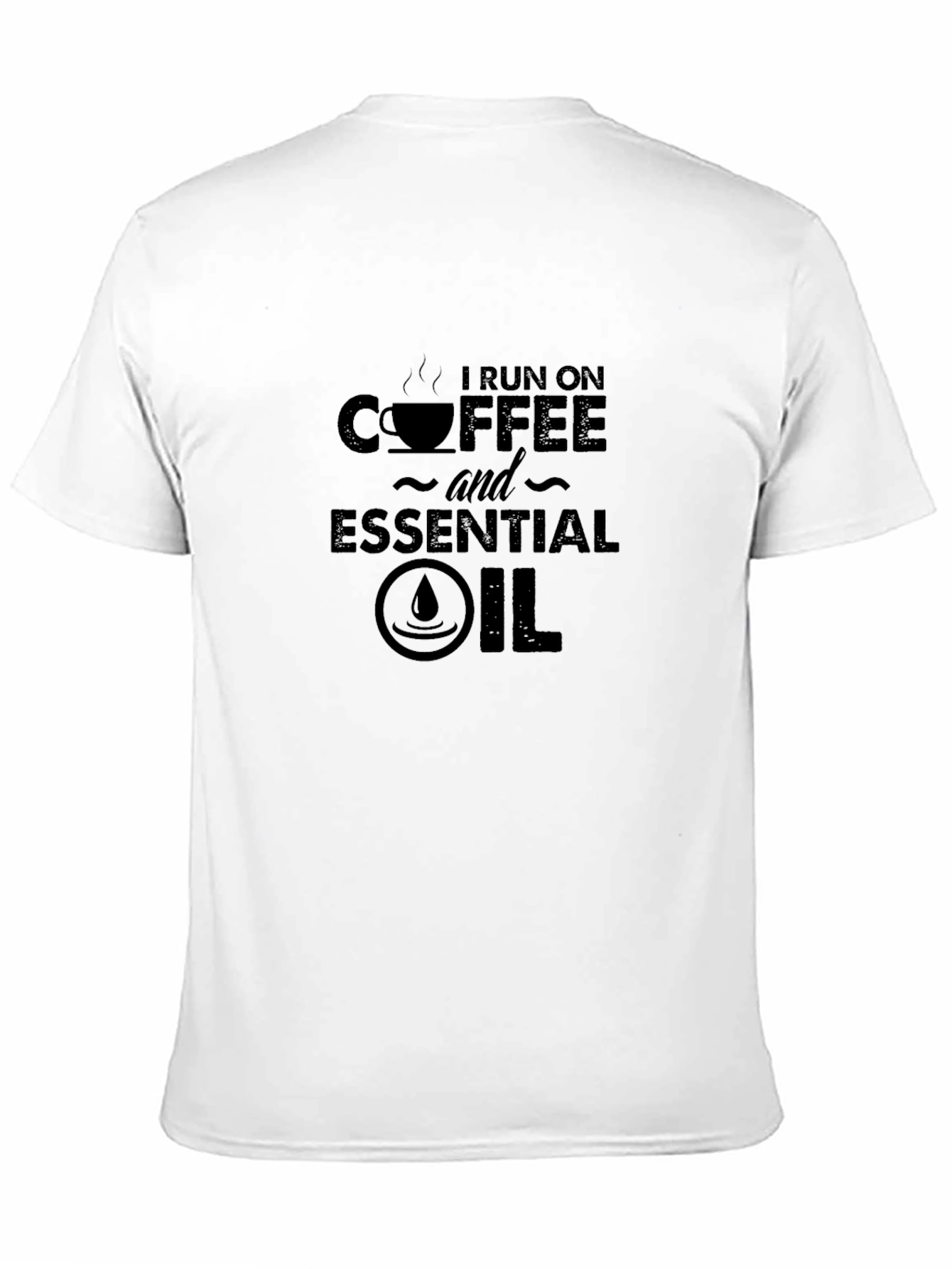 Coffee and Essential Oil T-Shirt - Funny Novelty Tee