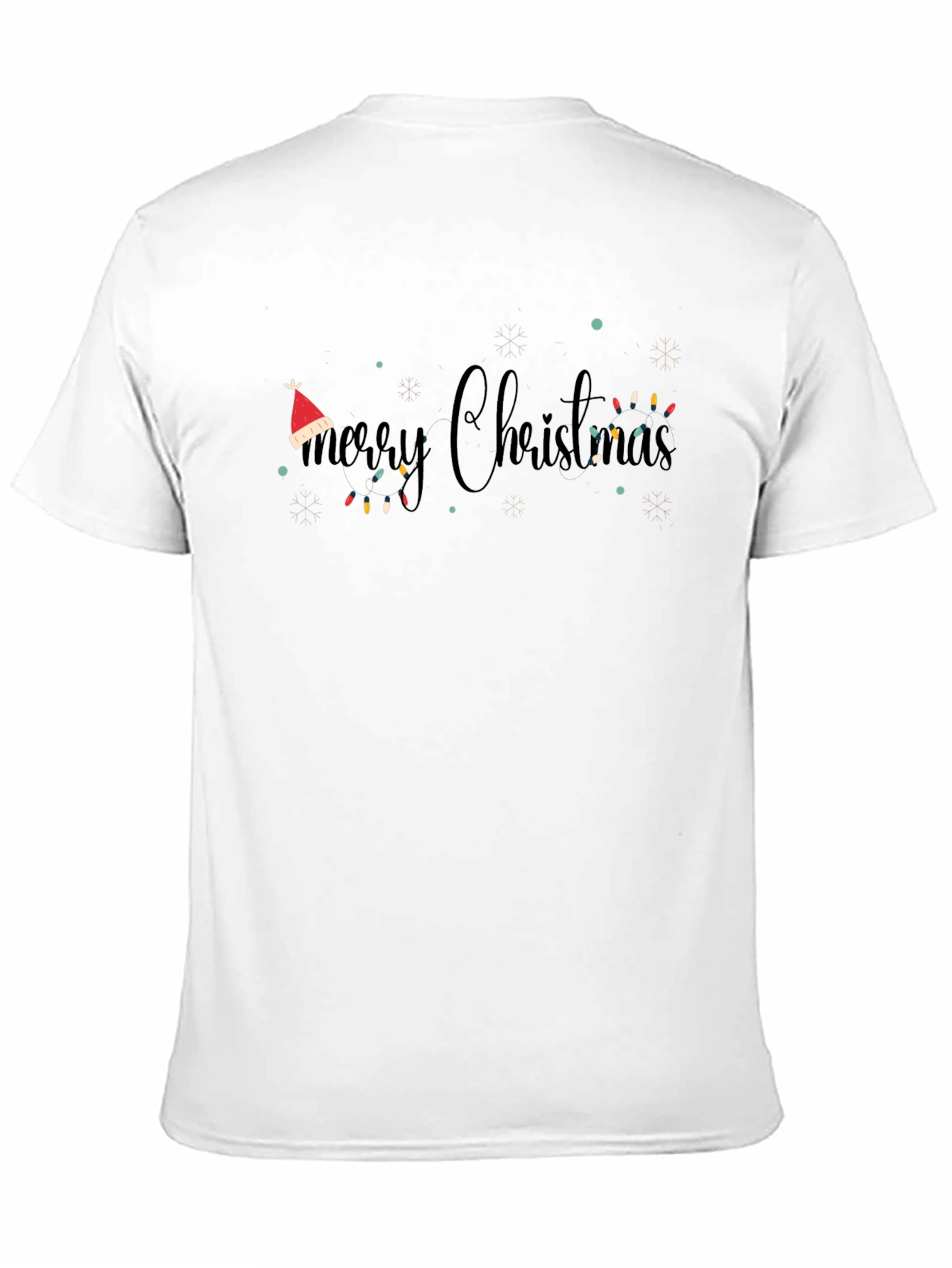 Merry Christmas Graphic Tee - Holiday Festive Shirt