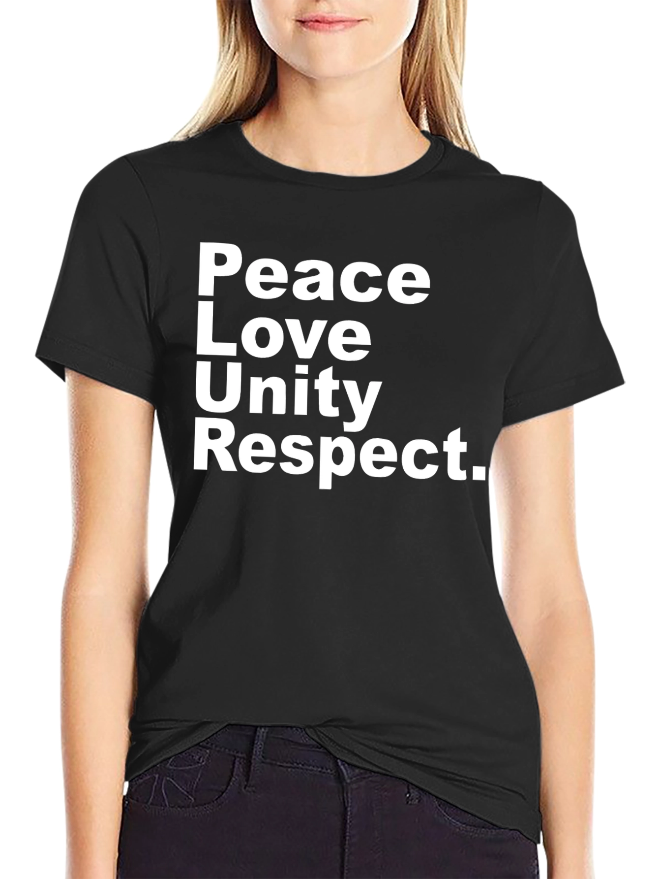 Peace Love Unity Respect T-Shirt