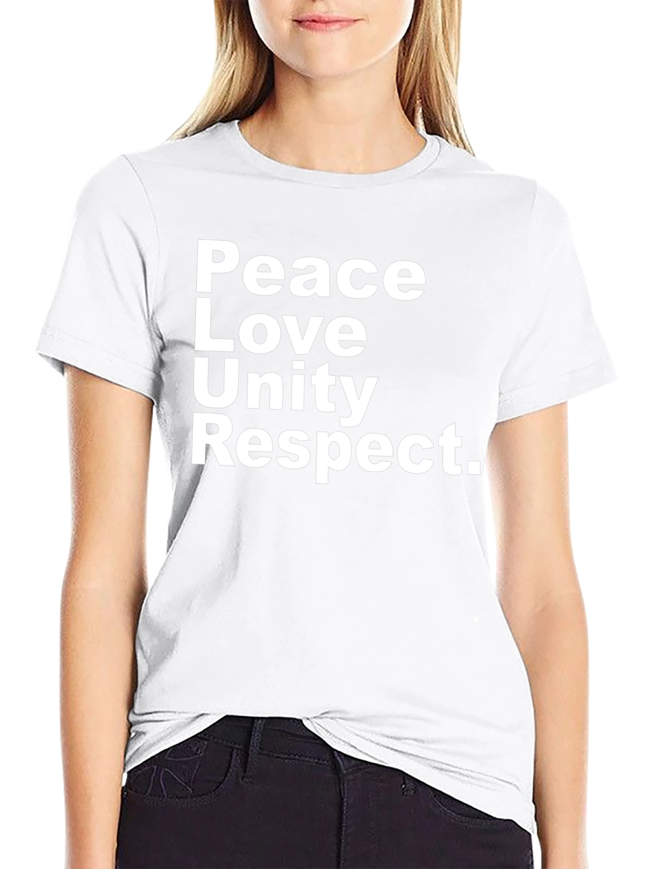 Peace Love Unity Respect T-Shirt
