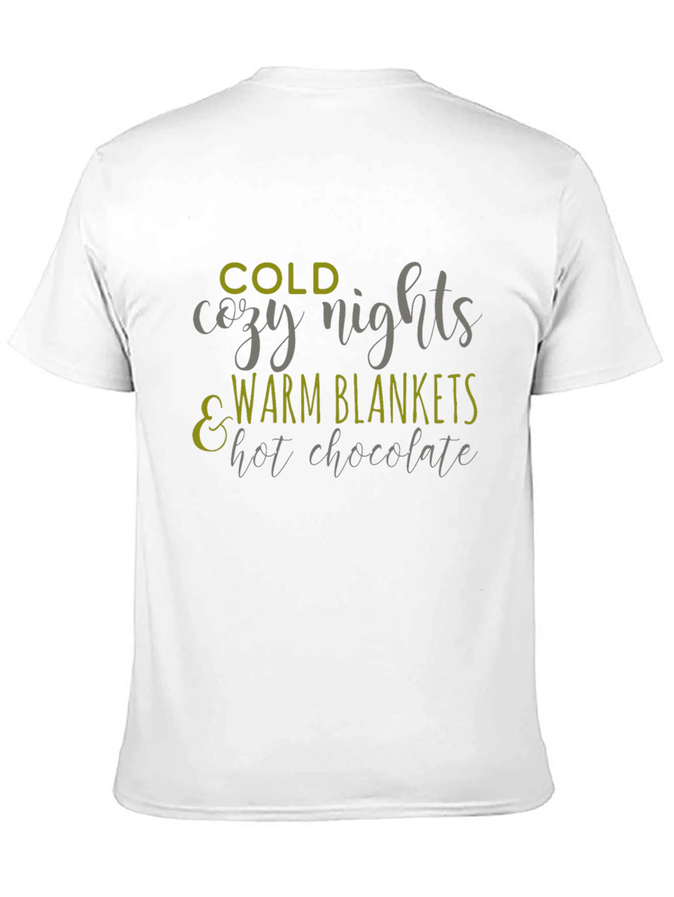 Cozy Winter Nights Graphic Tee - Warm & Stylish