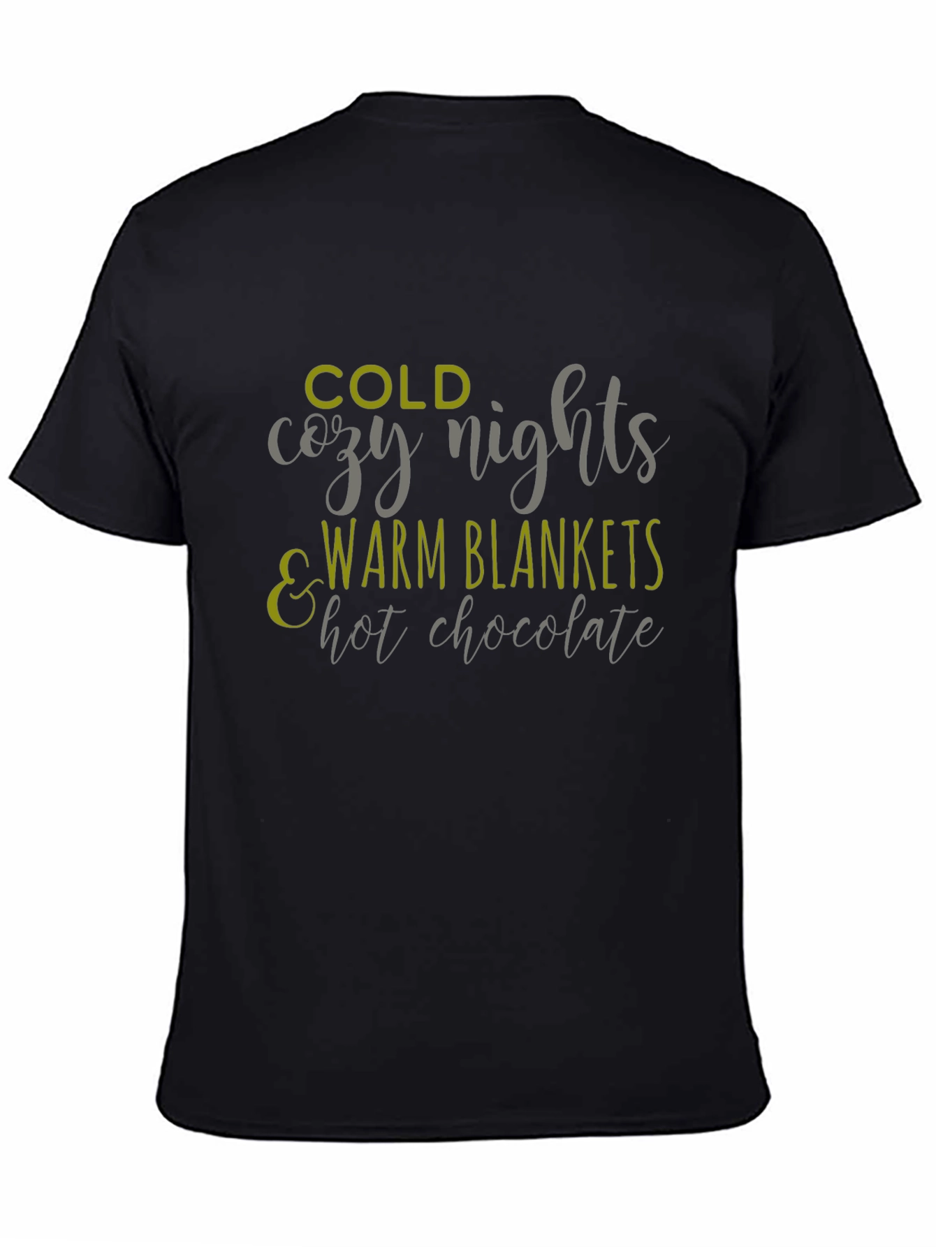 Cozy Winter Nights Graphic Tee - Warm & Stylish