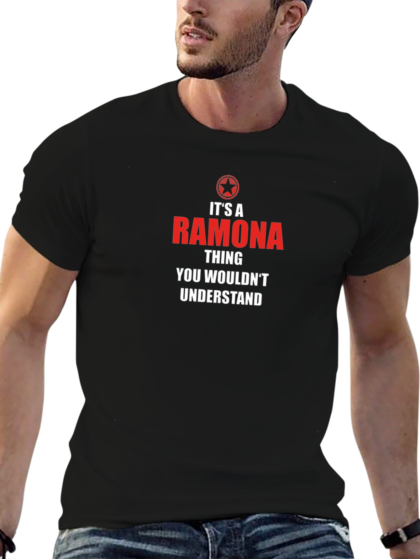 Its A Ramona Thing T-Shirt - Black