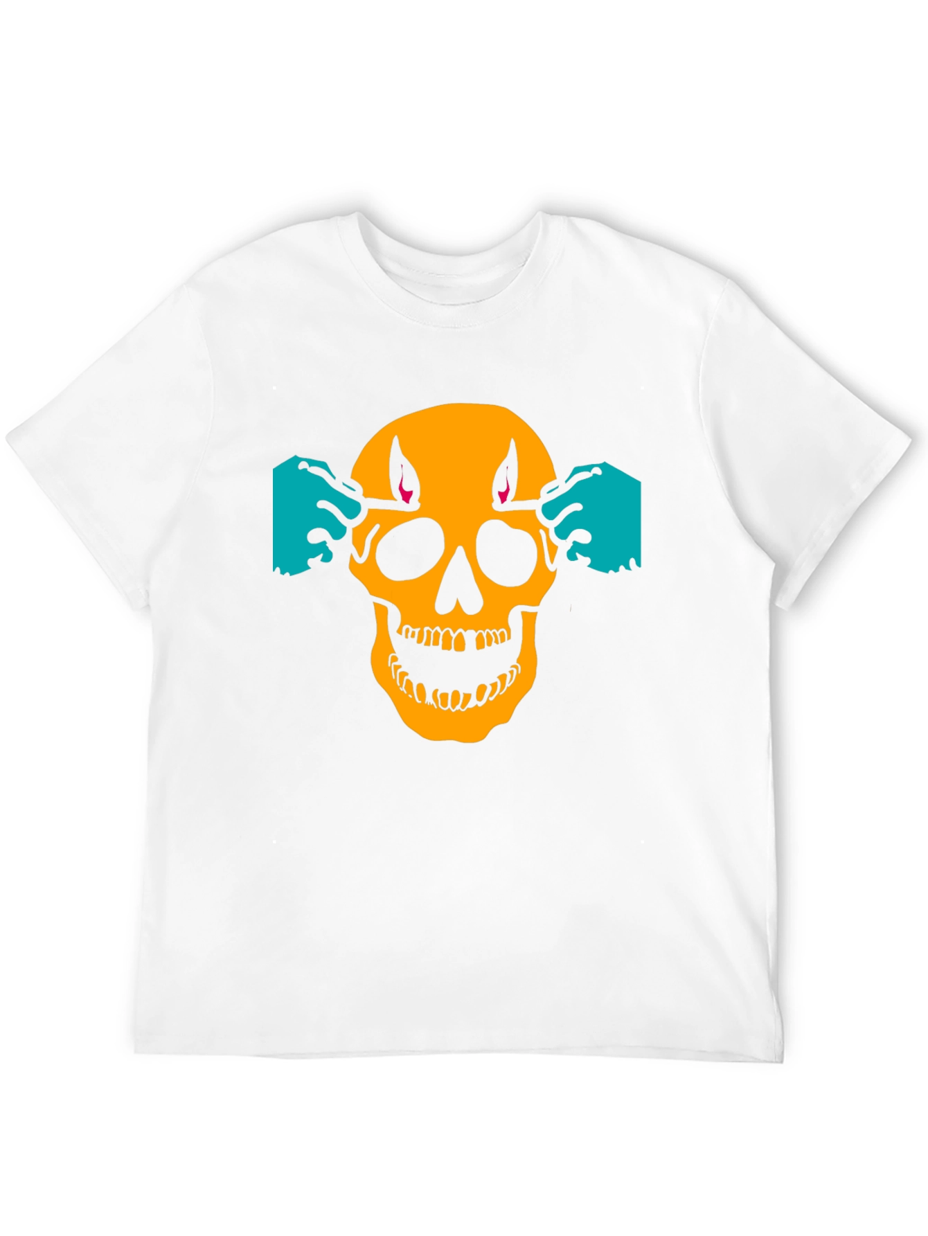 Skull Tee - Light Em Up! Graphic Print