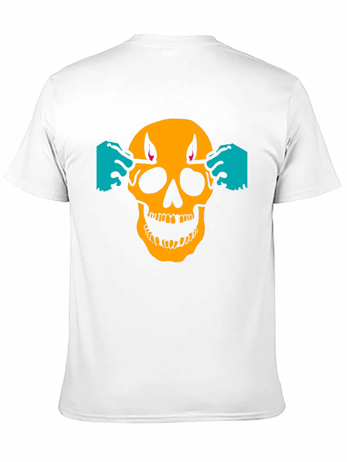 Skull Tee - Light Em Up! Graphic Print