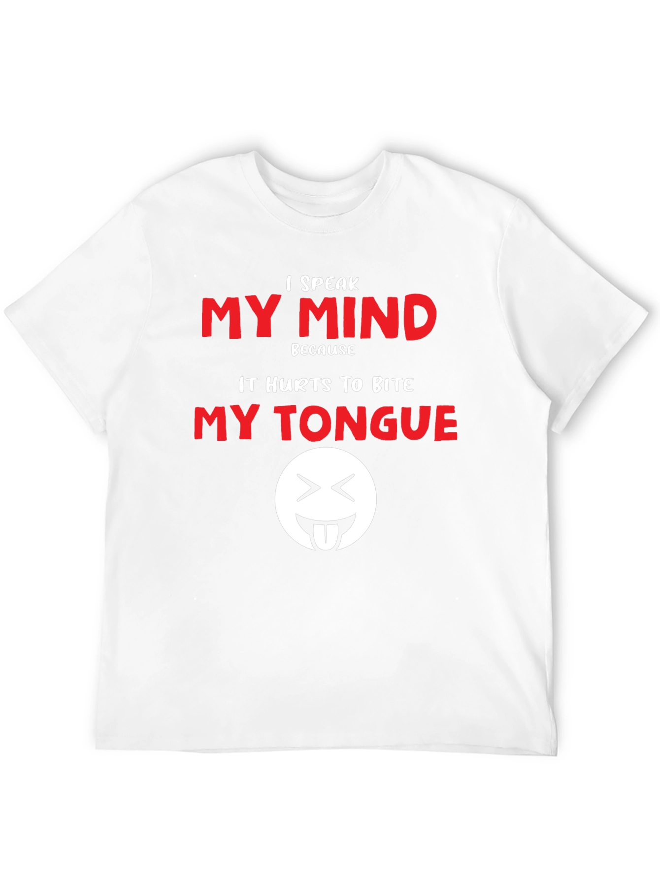 Speak My Mind Black T-Shirt