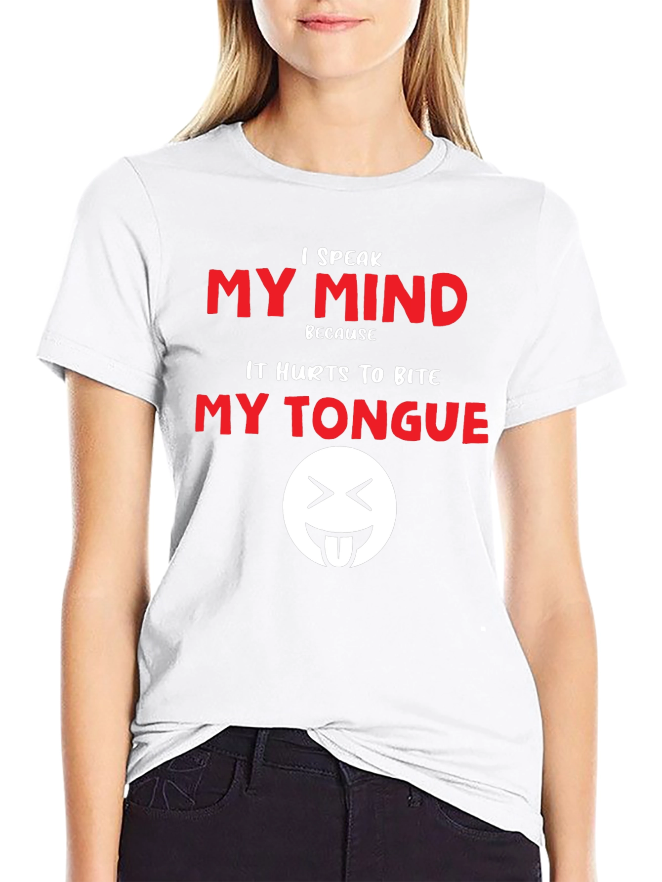 Speak My Mind Black T-Shirt