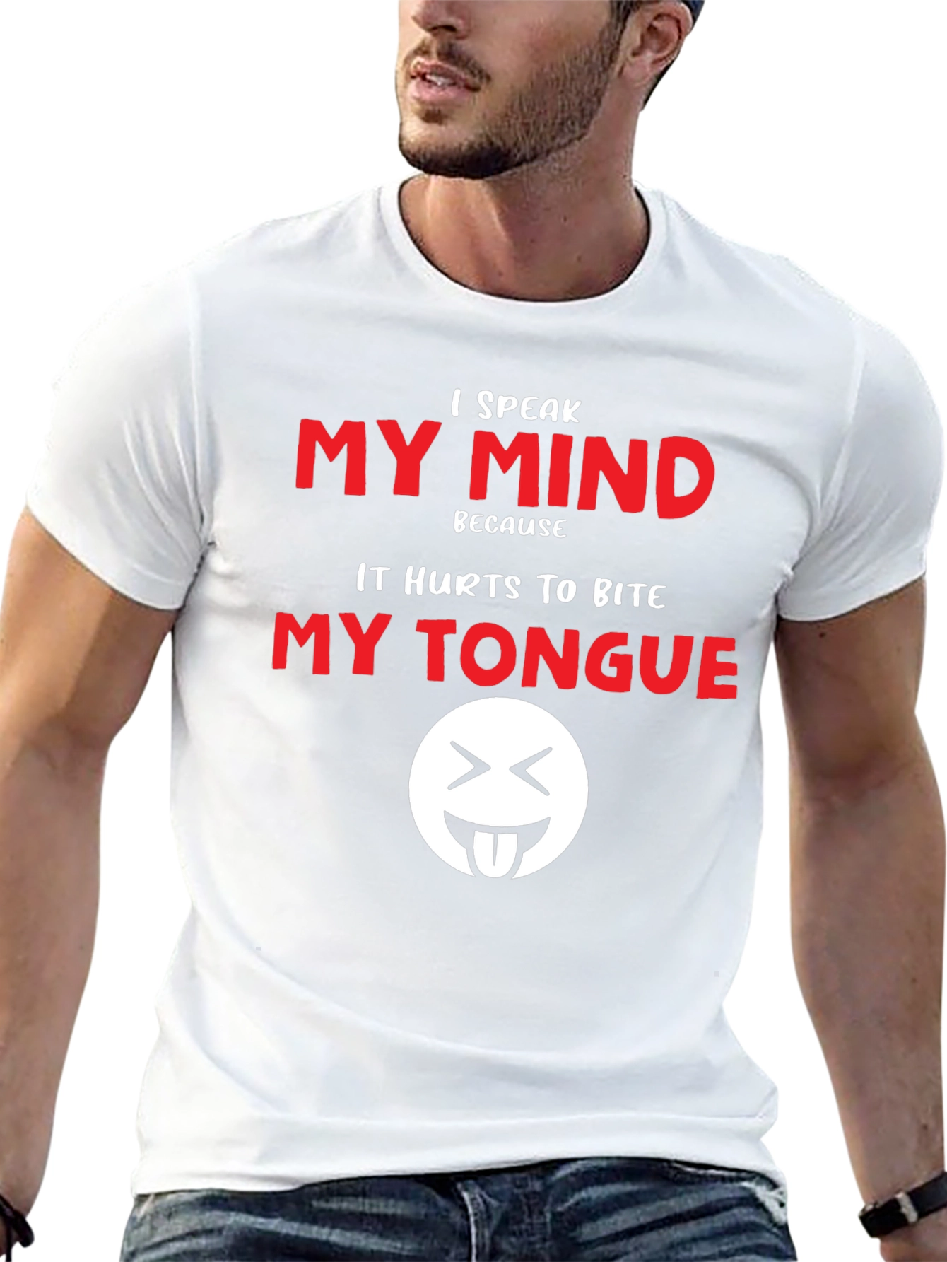 Speak My Mind Black T-Shirt