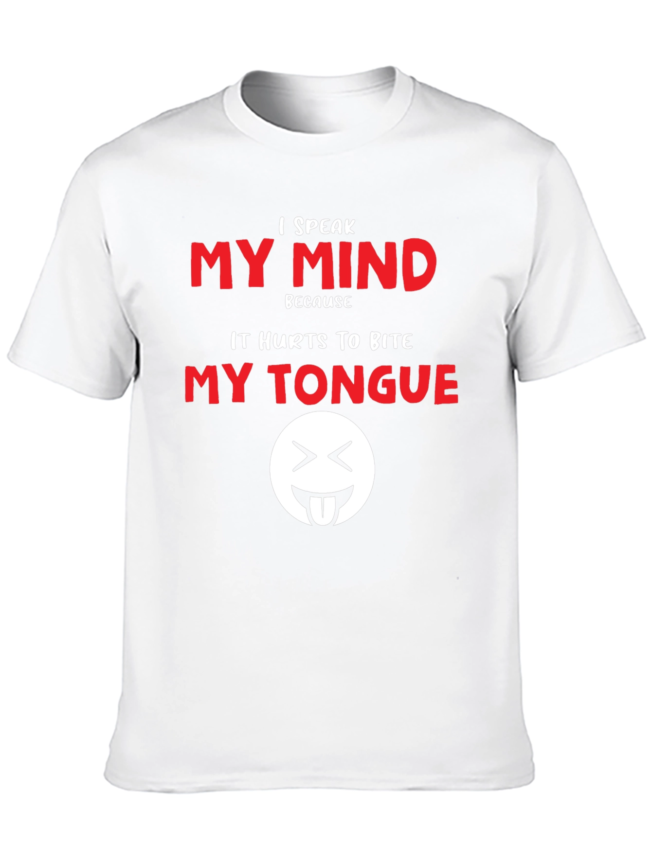Speak My Mind Black T-Shirt