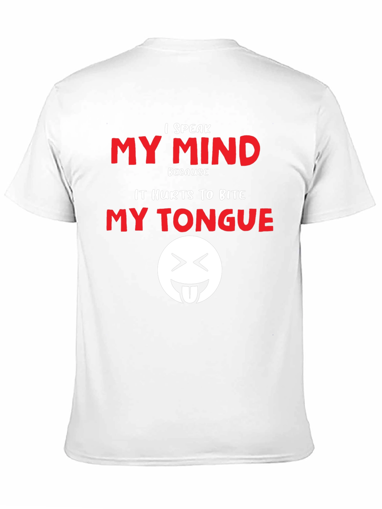 Speak My Mind Black T-Shirt