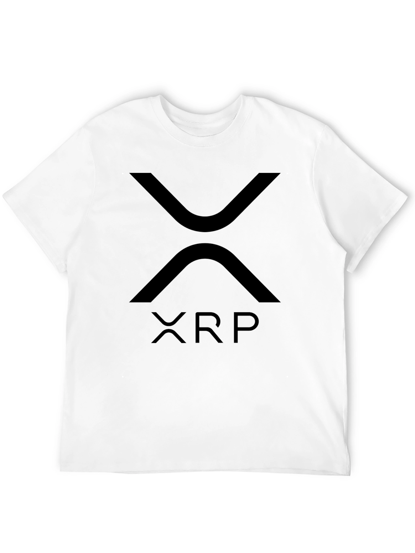 XRP Crypto T-Shirt - Black - Ripple Logo