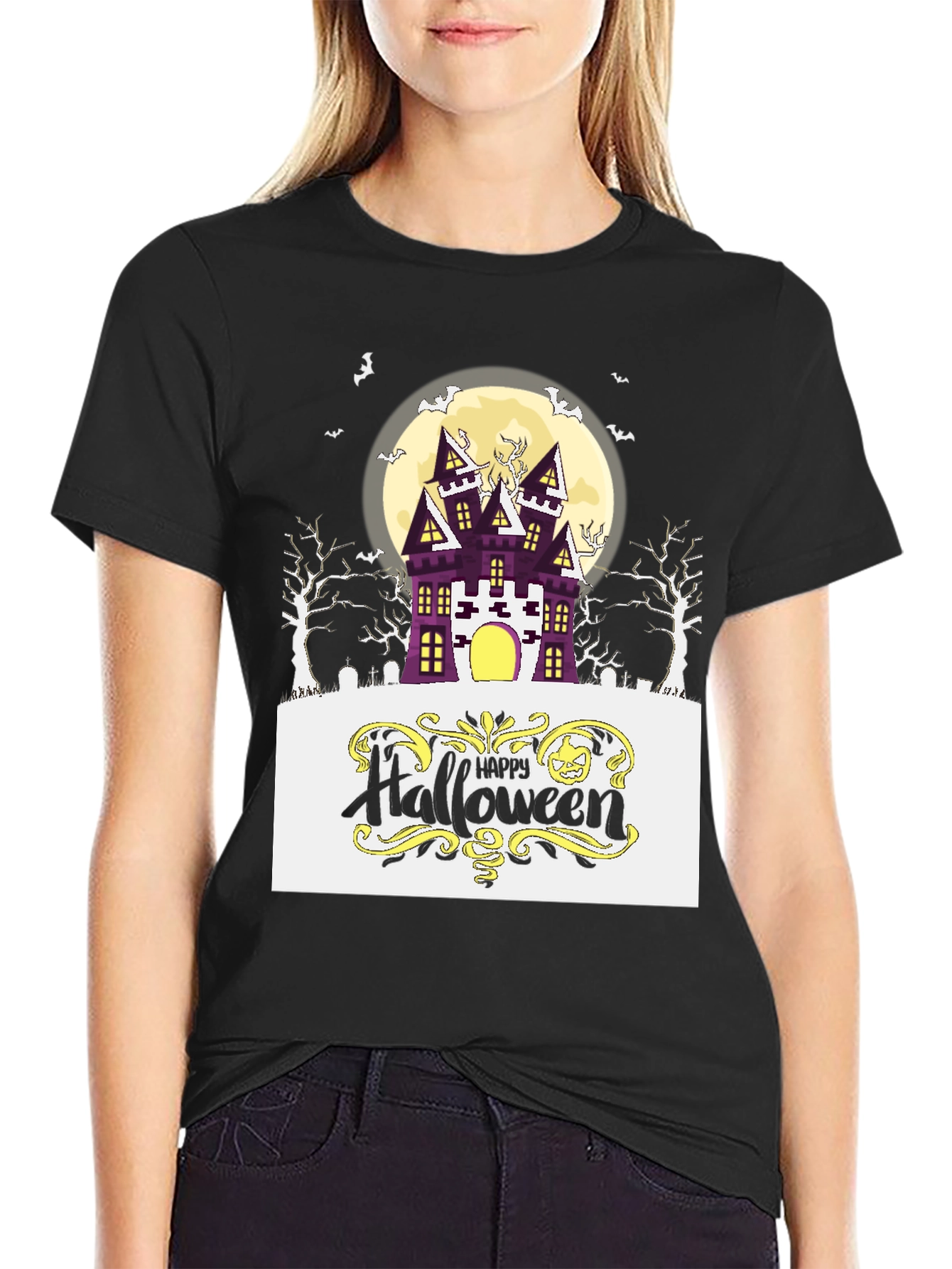Halloween Spooky House T-Shirt