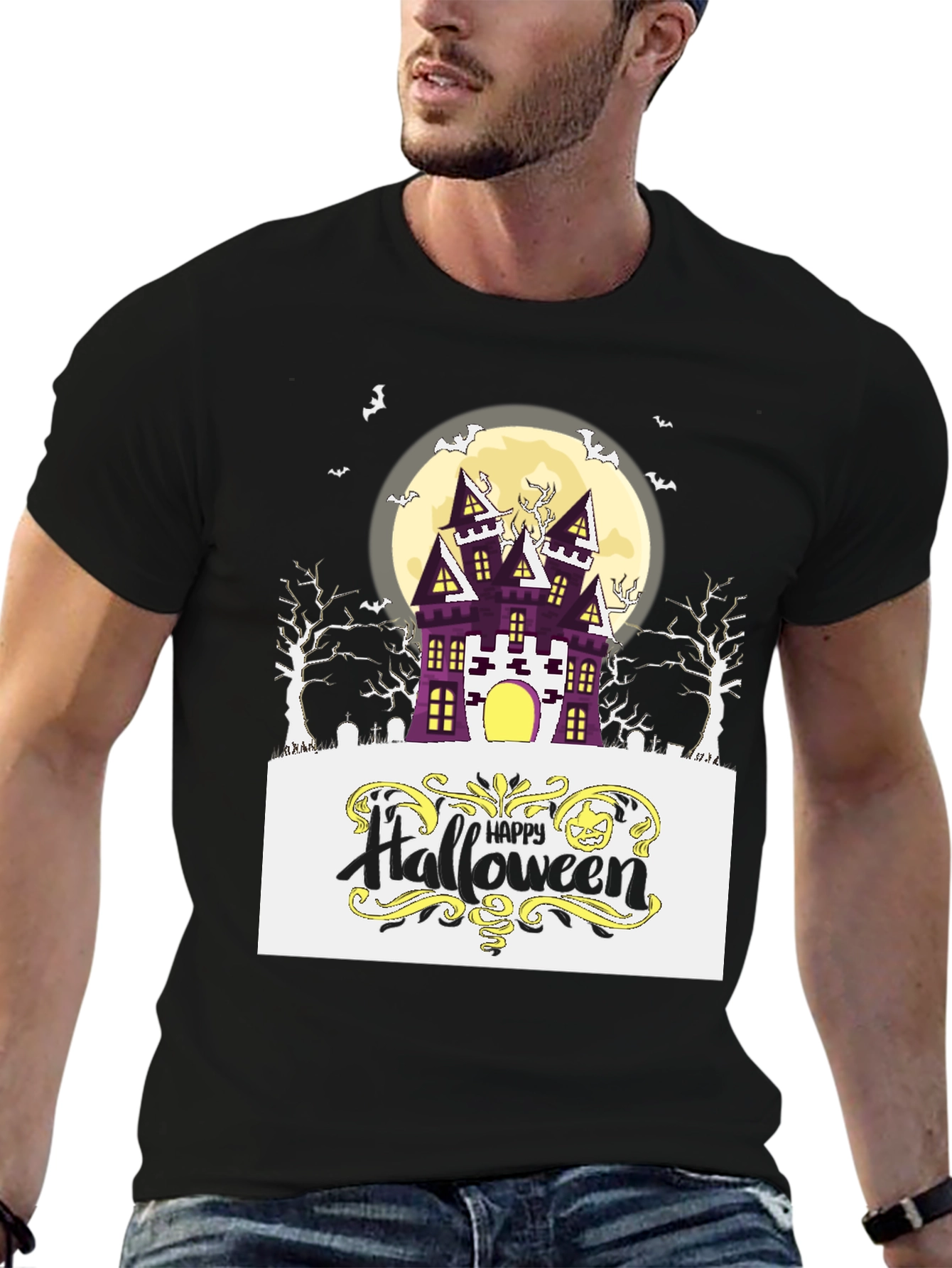 Halloween Spooky House T-Shirt