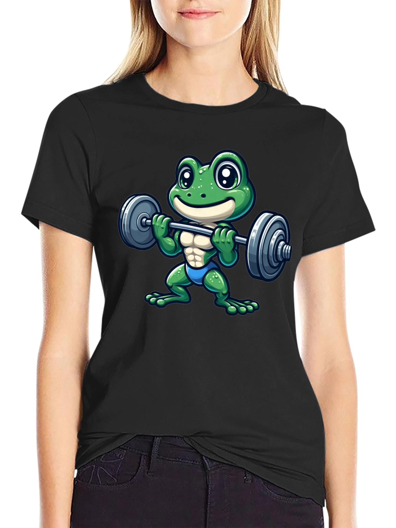 Funny Frog Gym T-Shirt - Workout Apparel