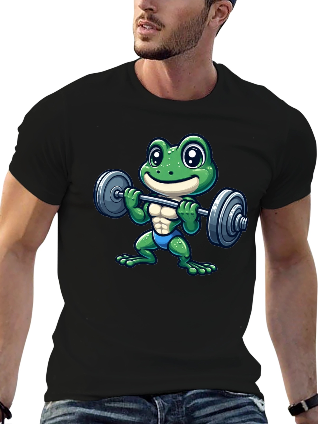 Funny Frog Gym T-Shirt - Workout Apparel